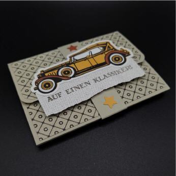 Gutscheinkarte "Klassiker", Basic Beige