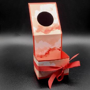 Flaschenanh&auml;nger W&ouml;lkchen Blutorange