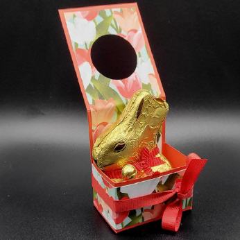 Flaschenanh&auml;nger Tulpe Blutorange