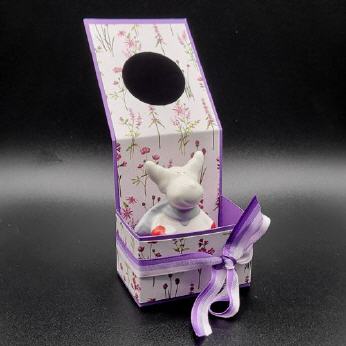 Flaschenanh&auml;nger Blumen Amnethyst